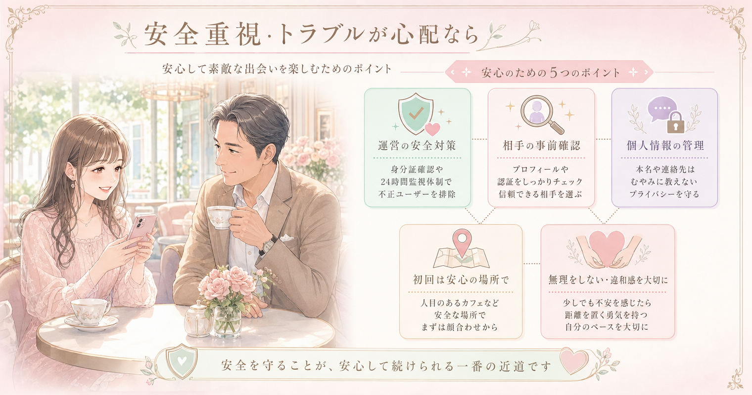 安全重視・トラブルが心配なら