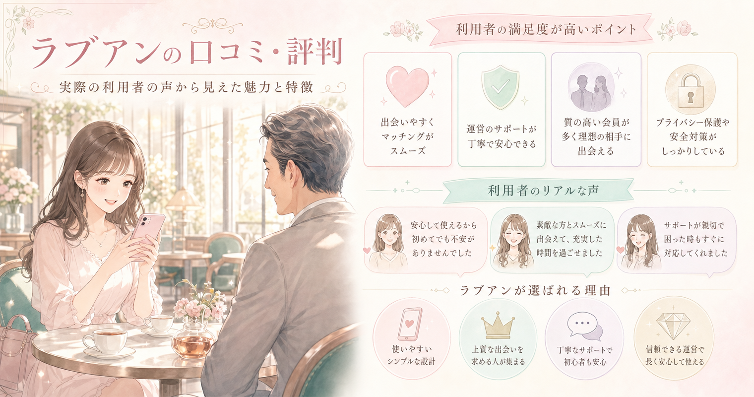 ラブアンの口コミ・評判